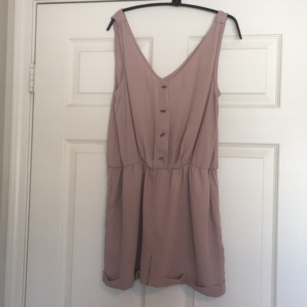 Brown romper